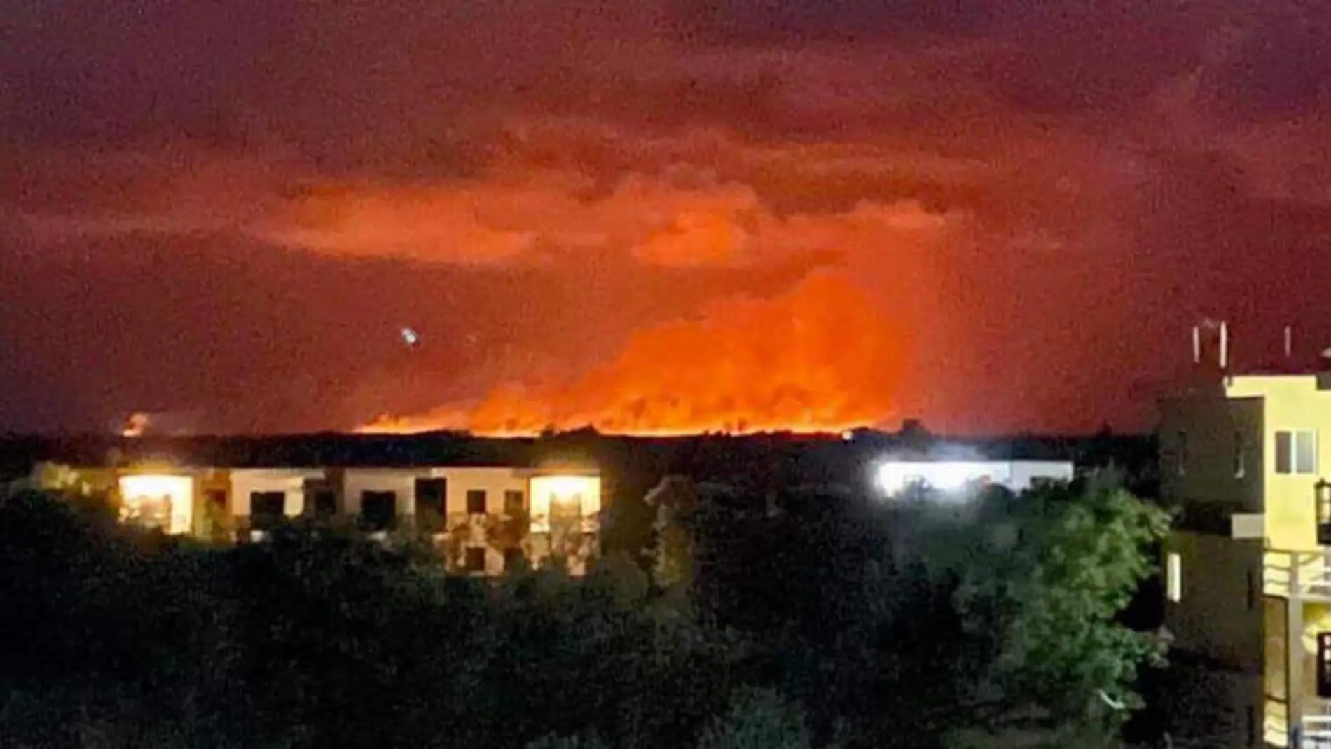 incendio en chiquila lazaro cardenas quintana roo